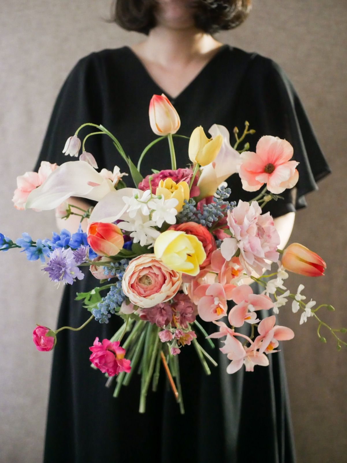 ウエディングブーケ 造花 アーティフィシャルフラワー 結婚式 前撮り