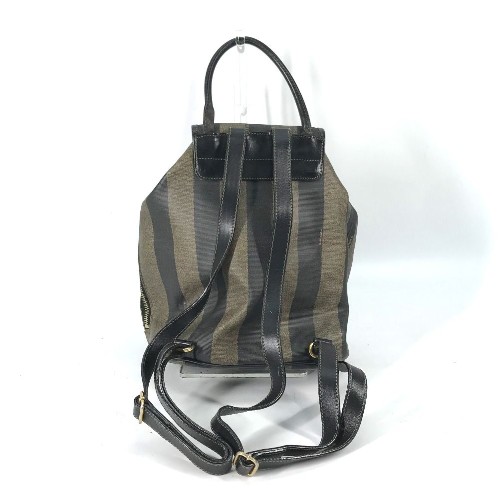 FENDI フェンディ リュックサック ペカン PVC/レザー - メルカリ