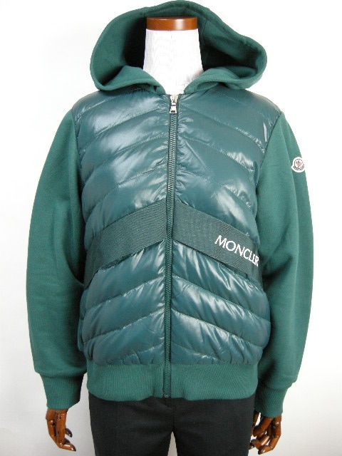 キッズ14A (大人女性S-M相当)□新品□モンクレール スウェット切替 