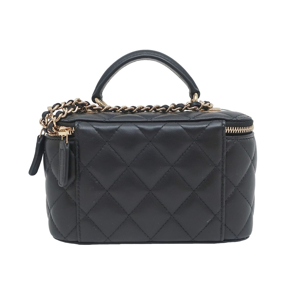 名東】【CHANEL】シャネル バニティチェーンショルダーバッグ