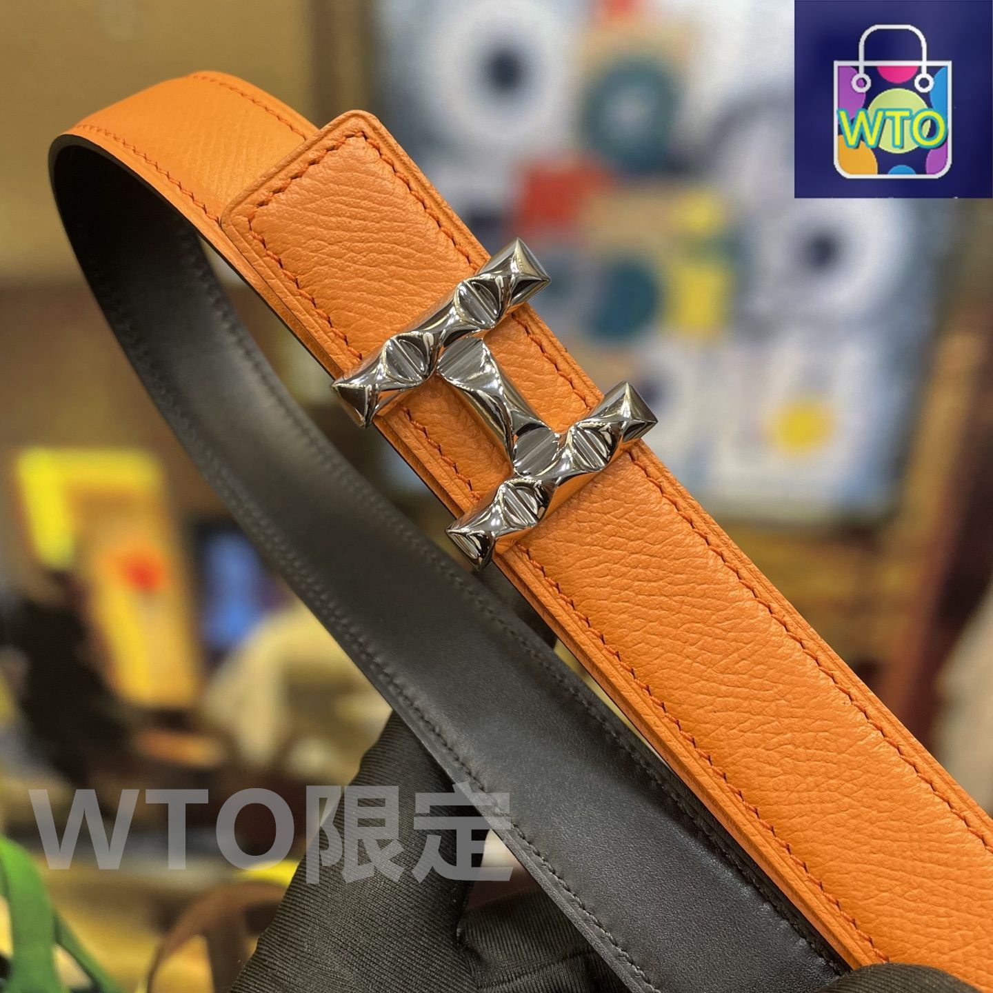 今日特価】Hermes New Double-Sided Epsom レザーベルト - メルカリ