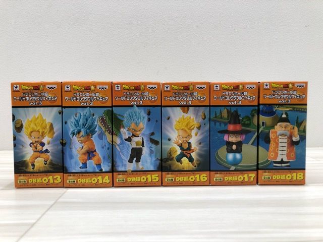 ドラゴンボール ワーコレ コンプ×3セット ドラゴンボール超 ワールドコレクタブルフィギュア vol.3 全6種 コンプ
