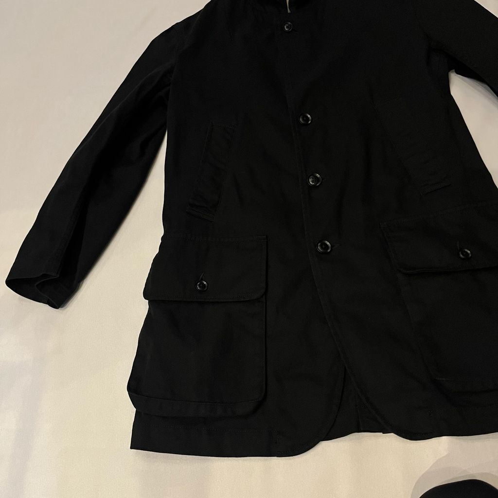 Yohji Yamamoto ブラック ジャケット X LARGE Yohji Yamamoto ブラック ジャケット X LARGE