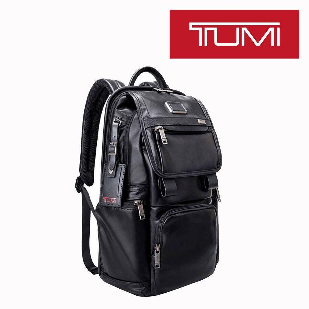 TUMI alpha3 オールレザーフラップパック 未使用