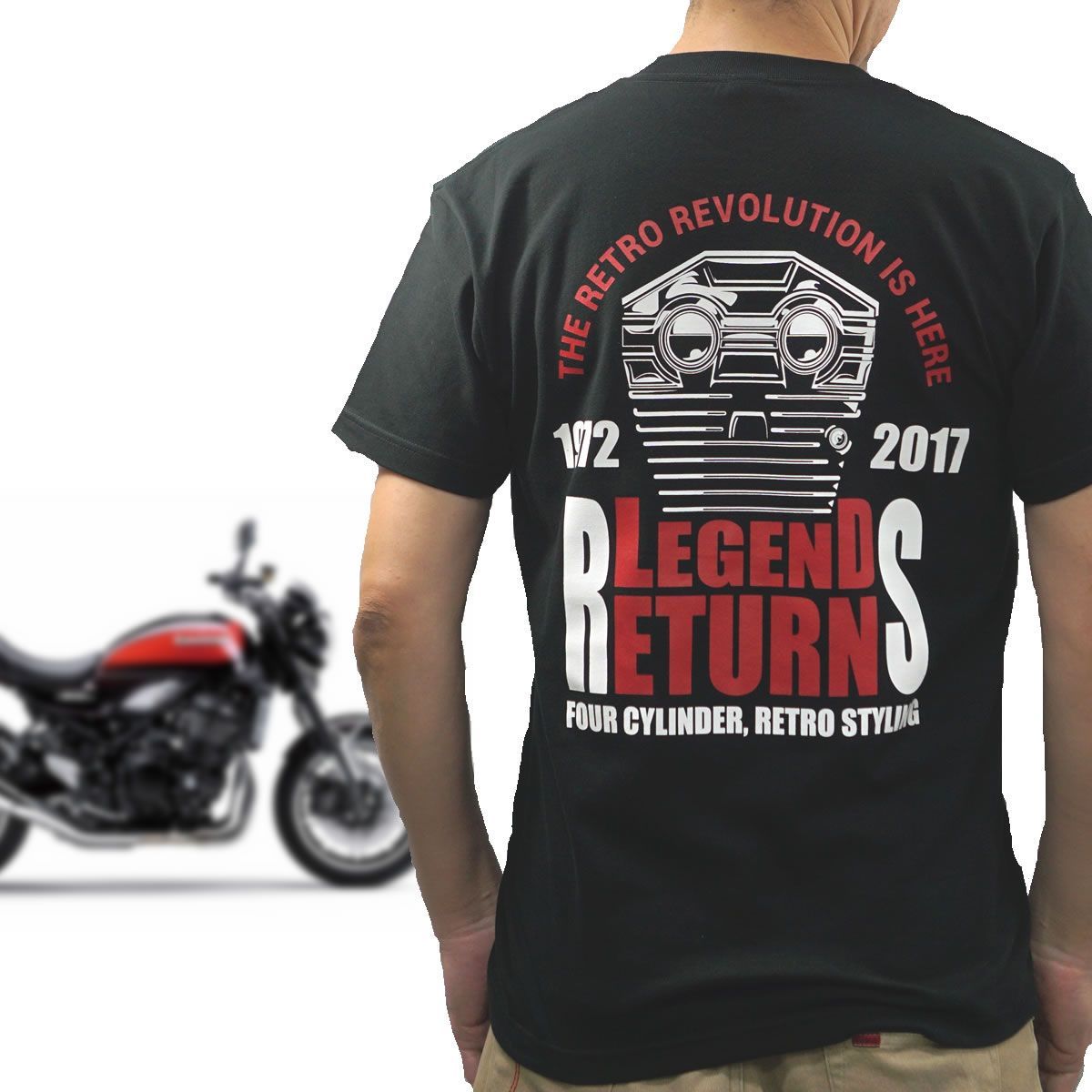 Z900RS z900rs カスタム パーツ オリジナルデザイン Tシャツ002 