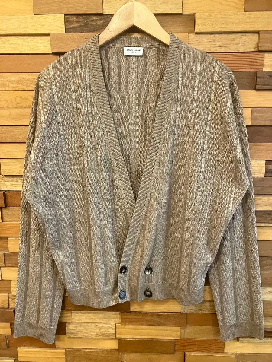 Saint laurent Saint Laurent(サン・ローラン) ー 23ss ダブル ブレスト カーディガン