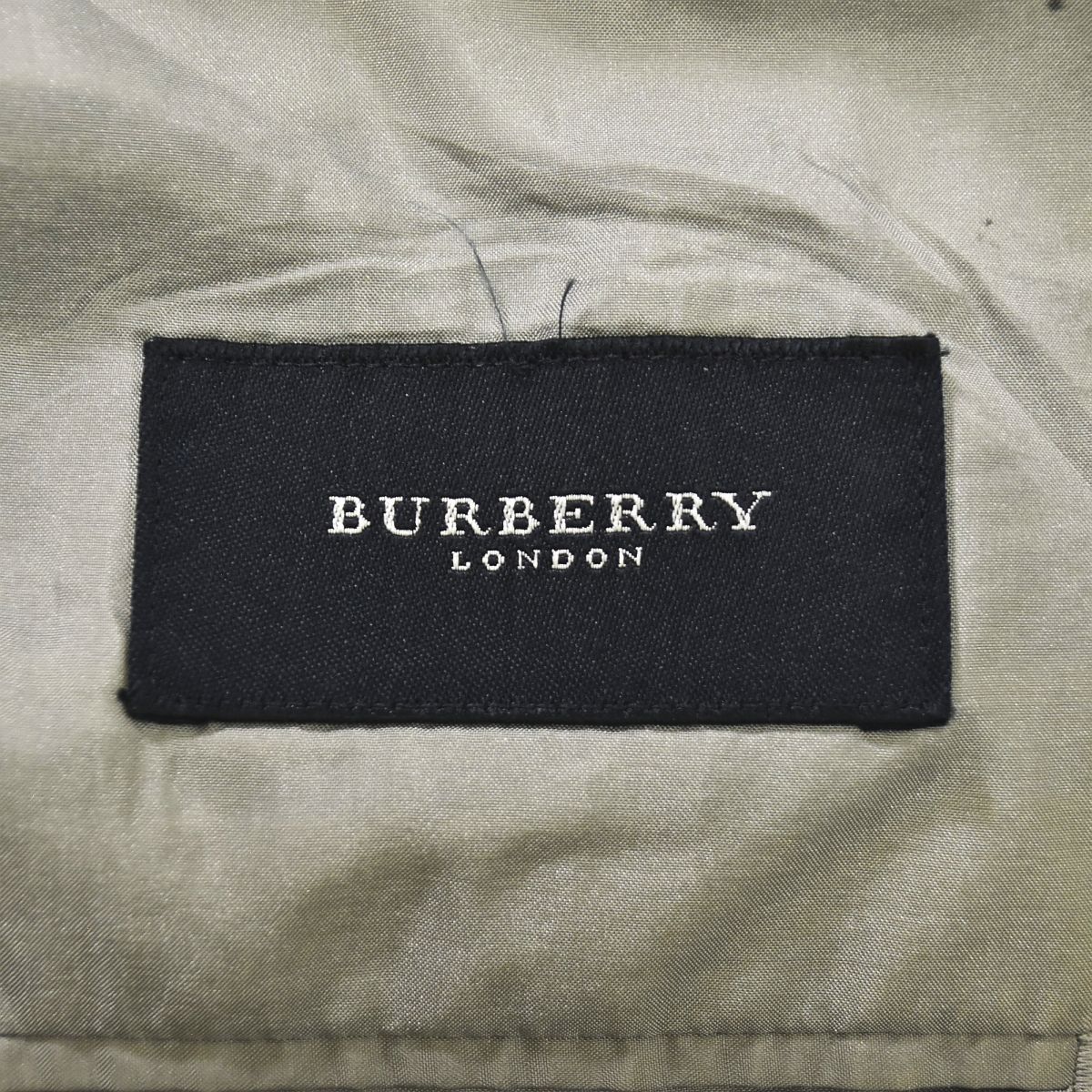 高級】 バーバリー ロンドン BURBERRY LONDON シルク混 2B シングル 
