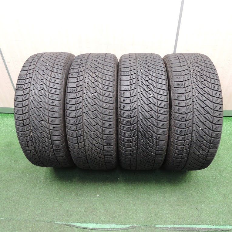 *送料無料* 4本価格★ベンツ BMW等 Euro Forsch 245/50R18 スタッドレス コンチネンタル コンチバイキングコンタクト6 PCD112/5H★4010910TNス