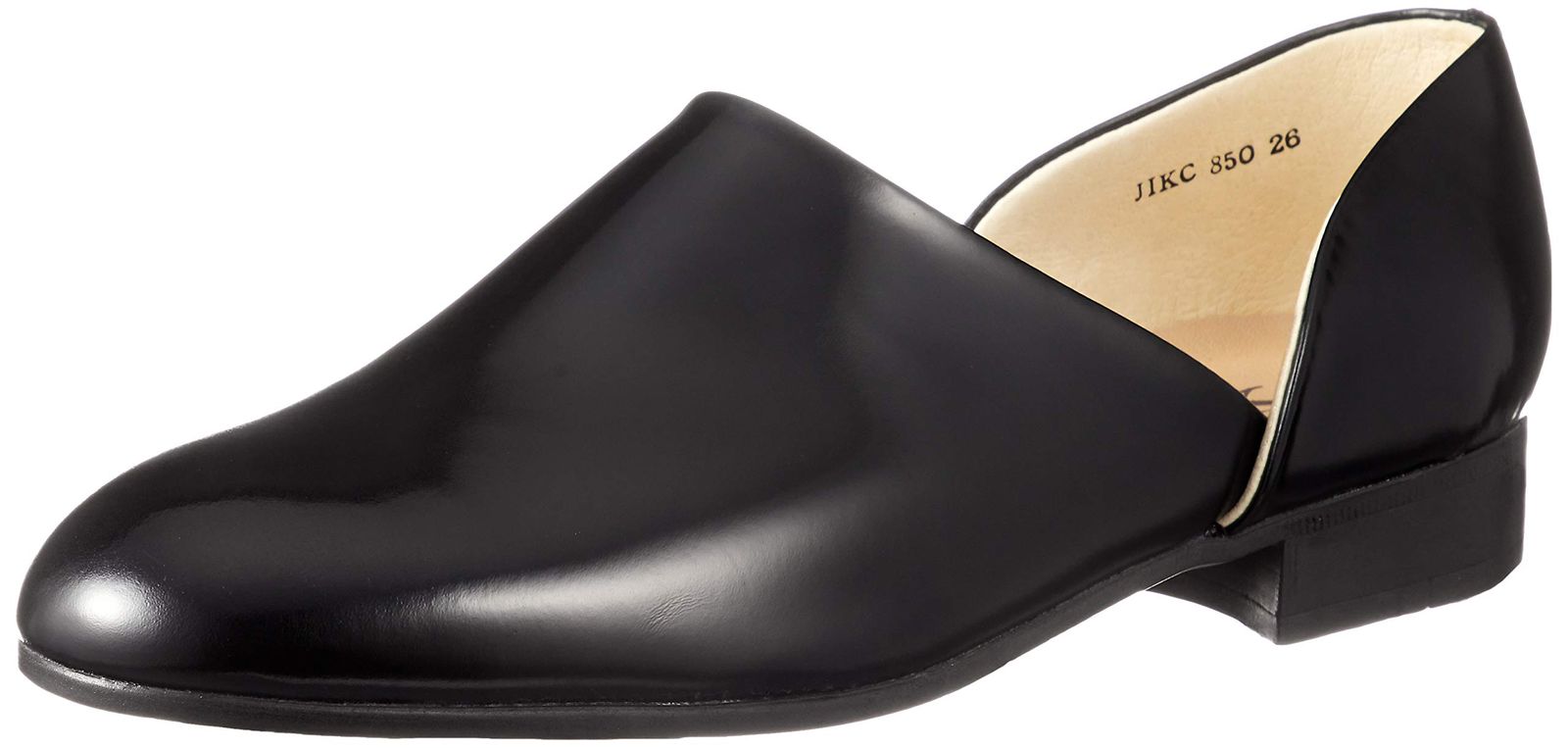 ハルタ スポックシューズ 850 本革 2 E メンズ ブラック 25 5 cm