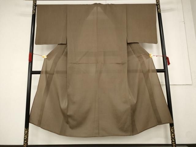 平和屋着物＊夏物 男性 小紋 紗 霞文 AABB5846st