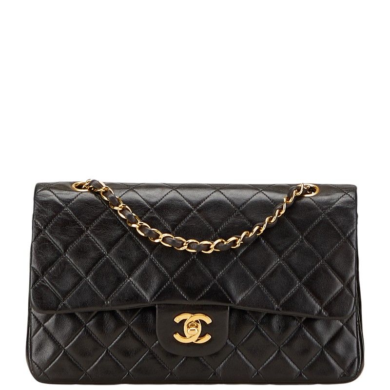 CHANEL シャネル ロゴ マトラッセ ラムスキン カチューシャ シャネル マトラッセ ココマーク Wフラップ チェーン ショルダー