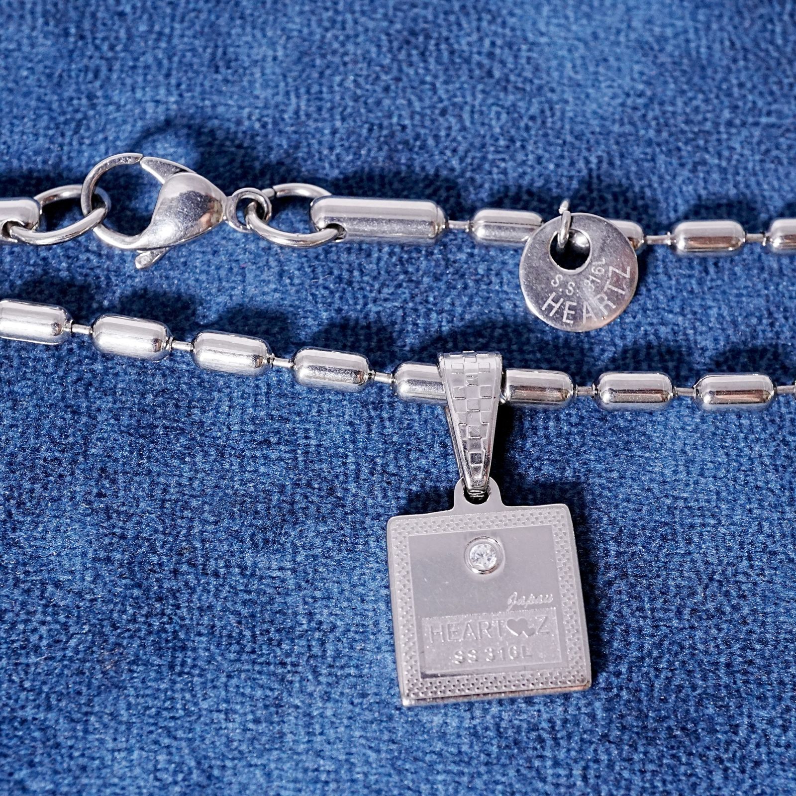 ハーツ メタリックネックレスⅠ(ワン) ステンレス/25-1600M - メルカリ