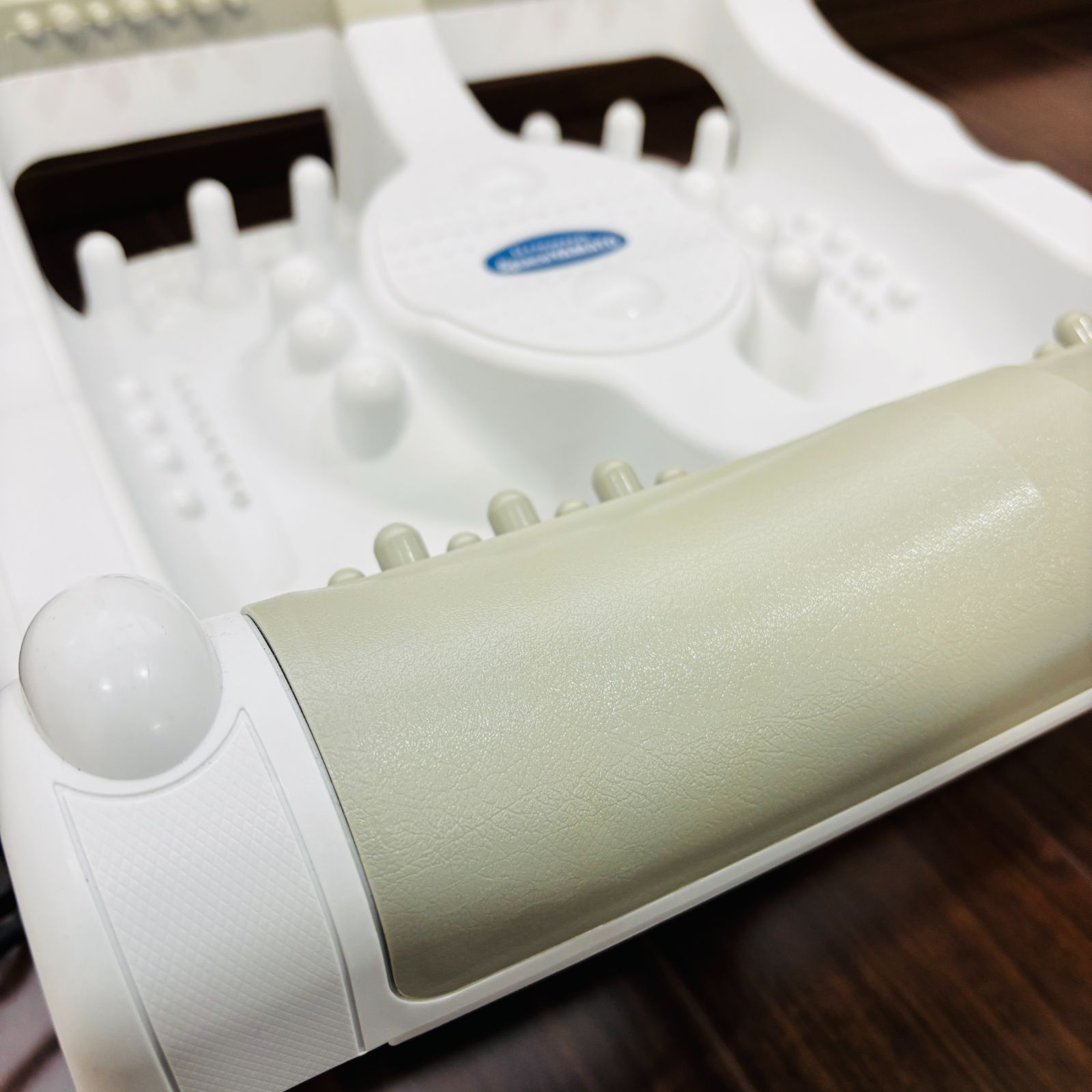 解説書付き 寺西電機製作所 テラニシ マッサージャー Space YAMATO スペースヤマト ファイター SM-3000 家庭用電気マッサージ器 グレー KANDAIZUMI_COM