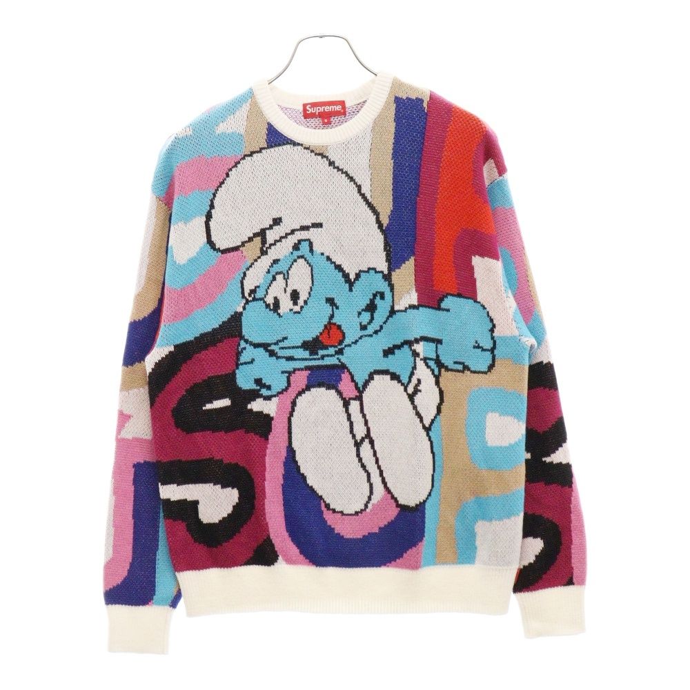 SUPREME (シュプリーム) 20AW Smurf Sweater スマーフ クルーネック 