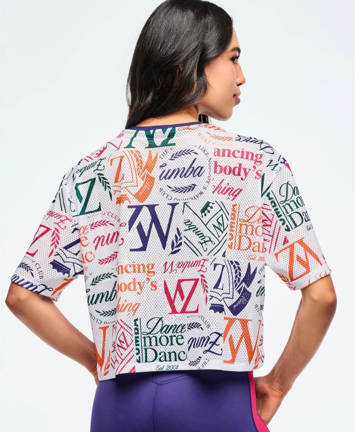 ZUMBAウエア新品未使用 Zumba X Peanuts Crew Neck Tee - Blue <Surfs Up Blue> | JWI