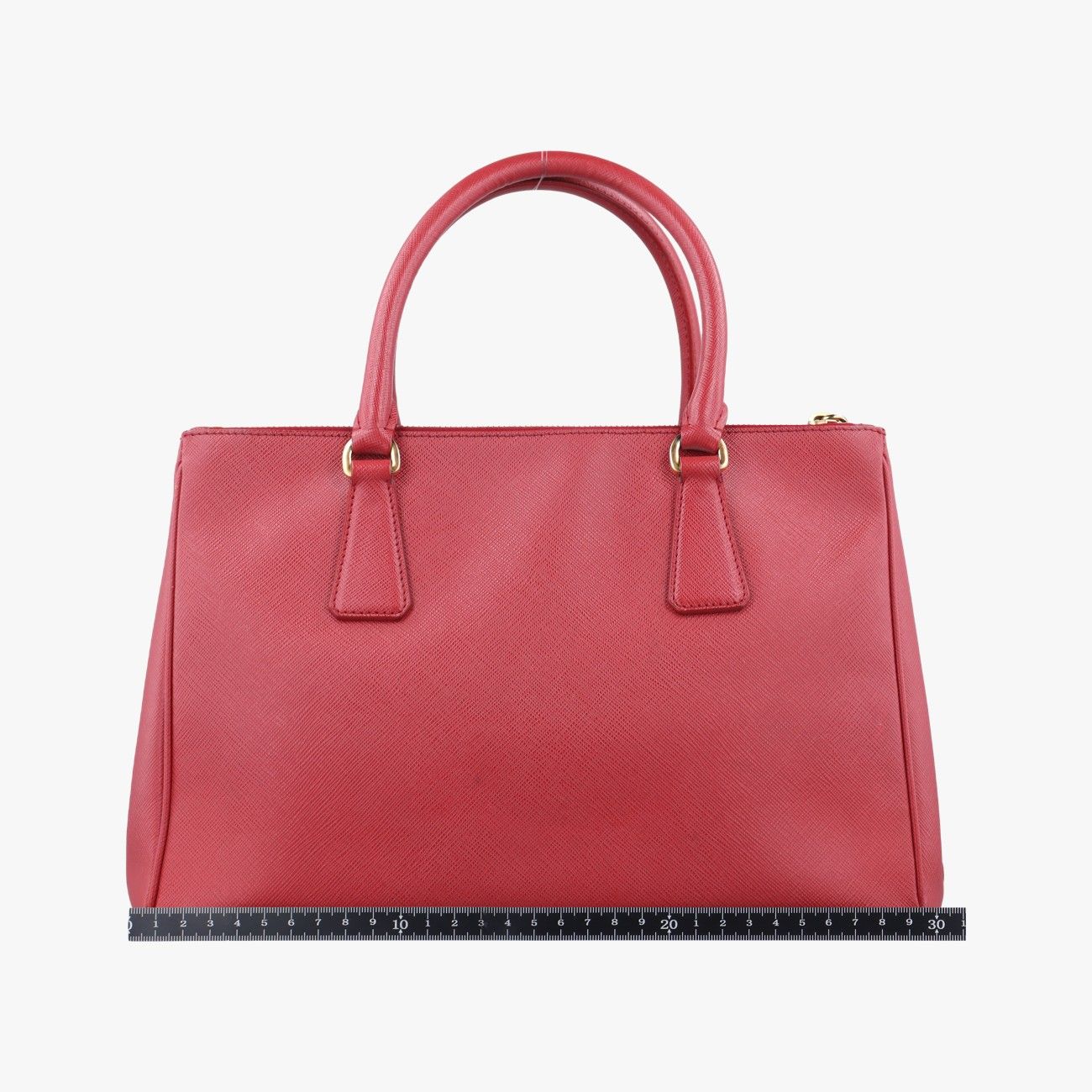 【PRADA】ガレリア サフィアーノレザー マイクロバッグ★レッド Cherry Red Prada Galleria Patent Saffiano Mini-bag | PRADA