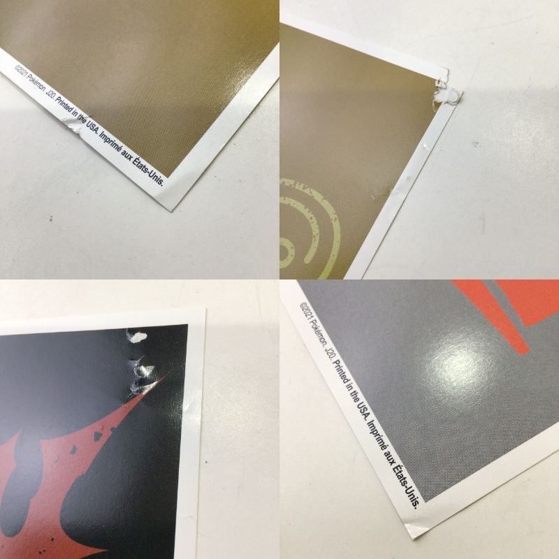 ポケモン　ポスター　リザードン　ブラッキー　ピカチュウ ポケモン 海外ポケモンセンター 限定 ポスター 9枚セット