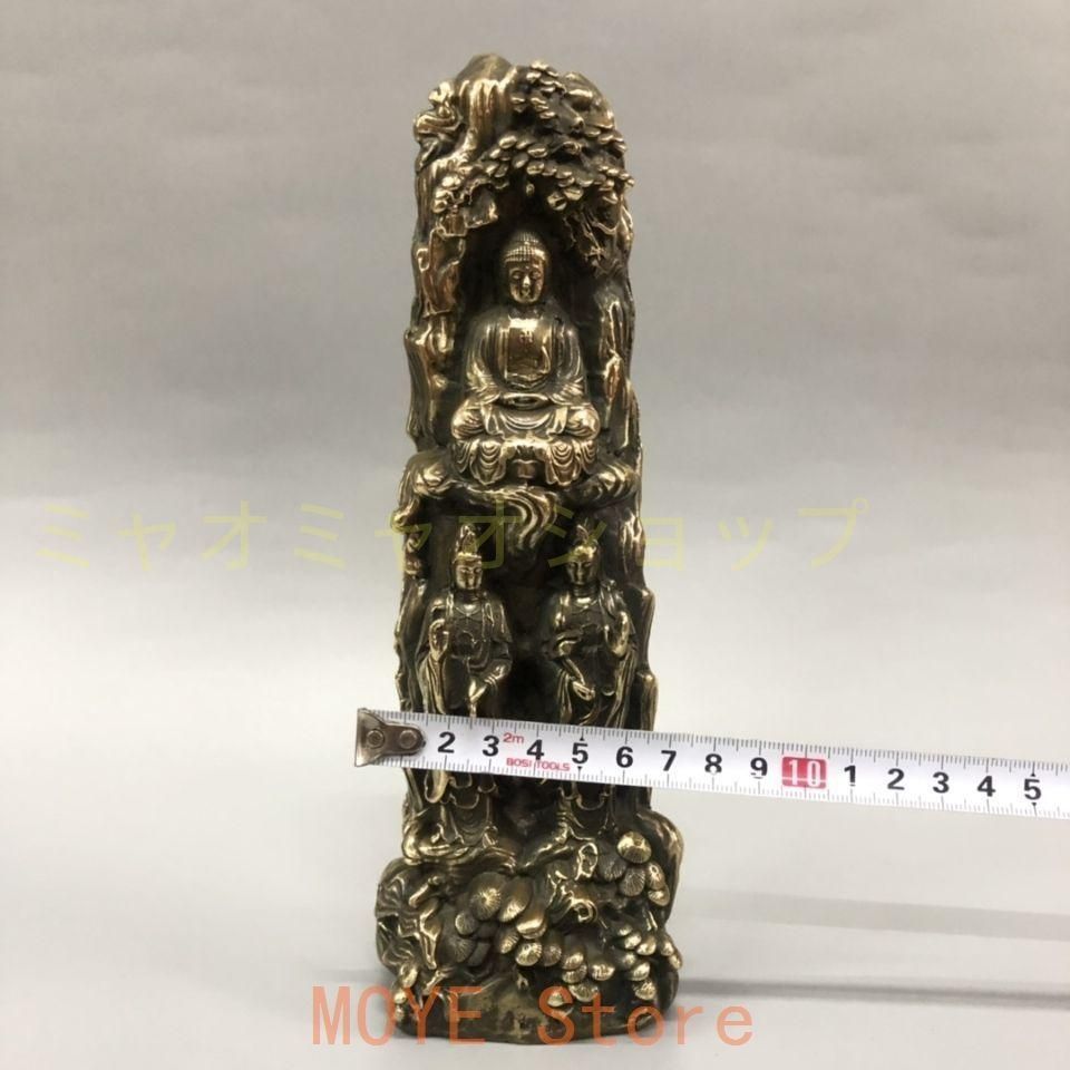 西方三聖菩薩仏像 仏堂奉納