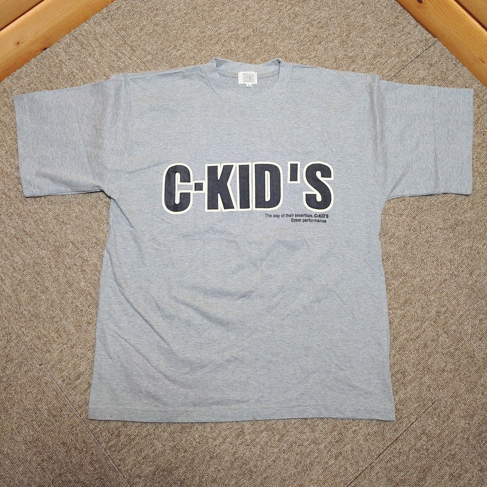 古着△Class Kids/クラスキッズ/美品△Ｔシャツ/カラー・グレー