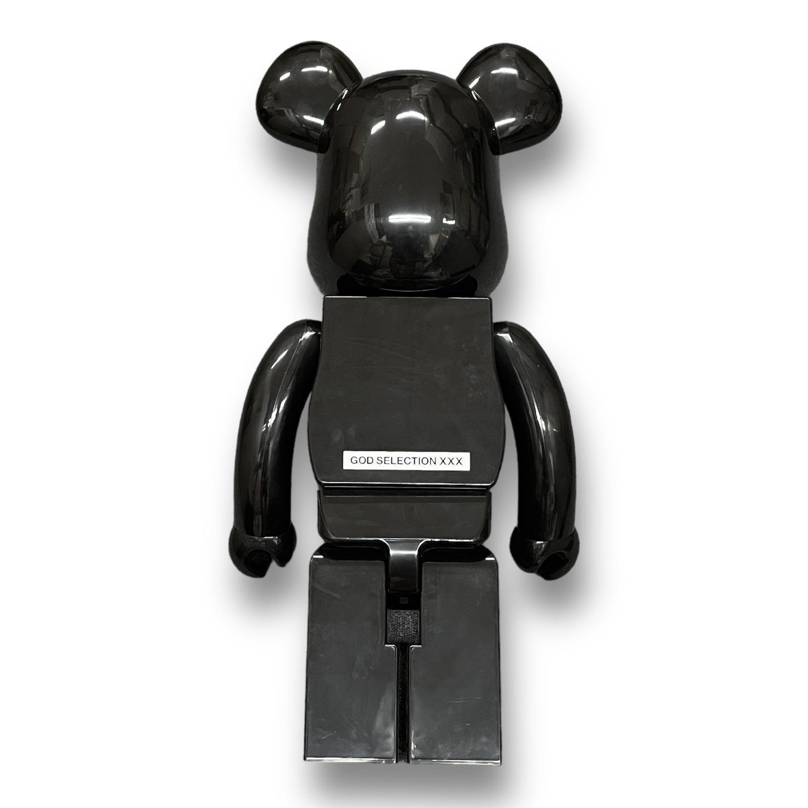 未使用品 MEDICOM TOY BE@RBRICK GOD SELECTION XXX 1000％ BLACK 