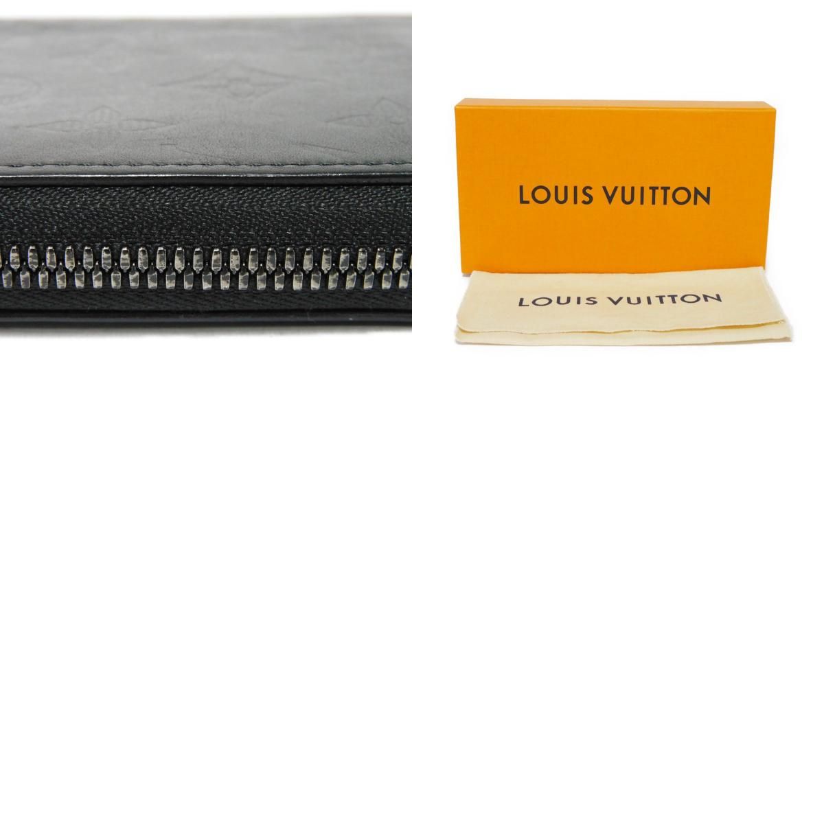 LOUIS VUITTON ルイ・ヴィトン ジッピーウォレット ヴェルティカル LVロゴ 黒 新型 ラウンドファスナー モノグラム シャドウ ノワール  長財布 M62902 - www.hondaprokevin.com