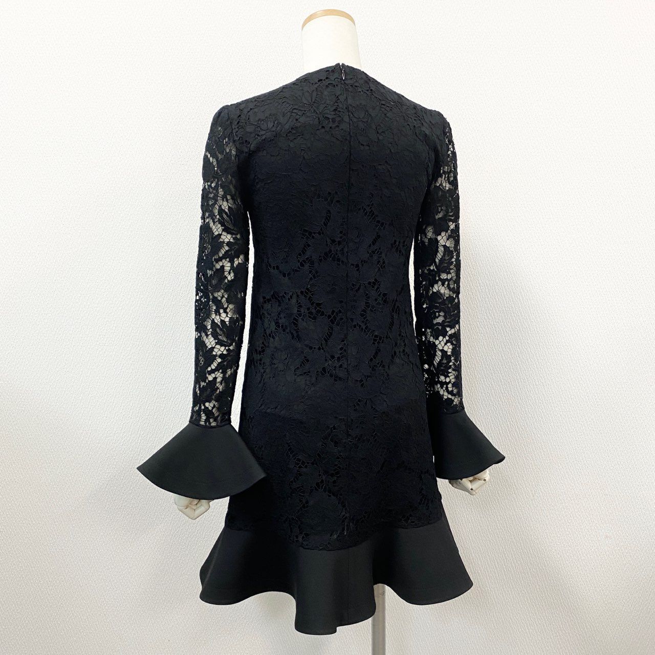 56l18 《美品》 VALENTINO ヴァレンティノ クレープクチュール ヘビー 