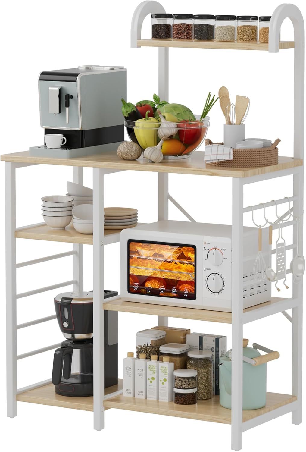 カリモク】コロニアル 飾り棚 コーナーキャビネット キュリオケース