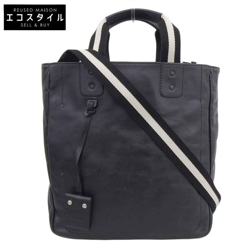 BALLY バリー トレインスポッティング トートバッグ ブラック 黒 レザー Bally BALLY バリー トレインスポッティング レザー 2WAY