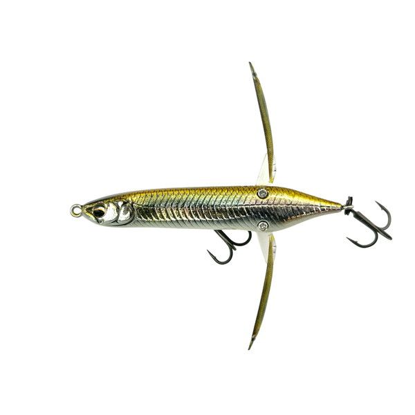 Imakatsu bass lure aventa crawler chibi bazel 3D realism #885 3D metal smelt