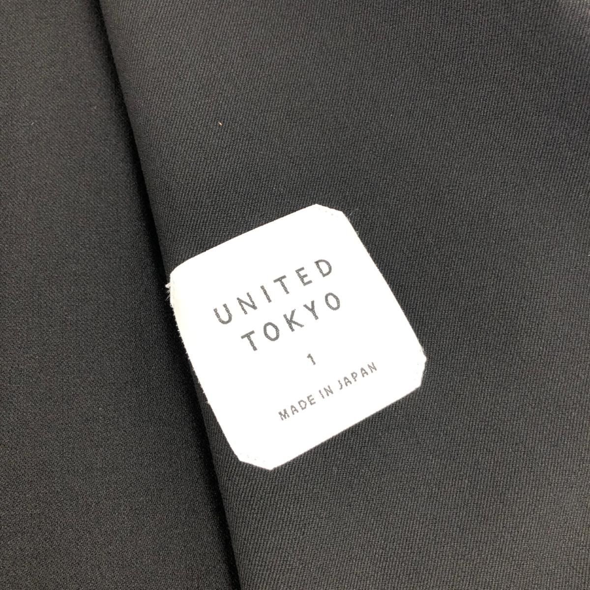 良好 UNITED TOKYO ユナイテッドトウキョウ  アウトラストベーシックジャケット 131253003 ブラック  ポリエステル メンズ　240001082855