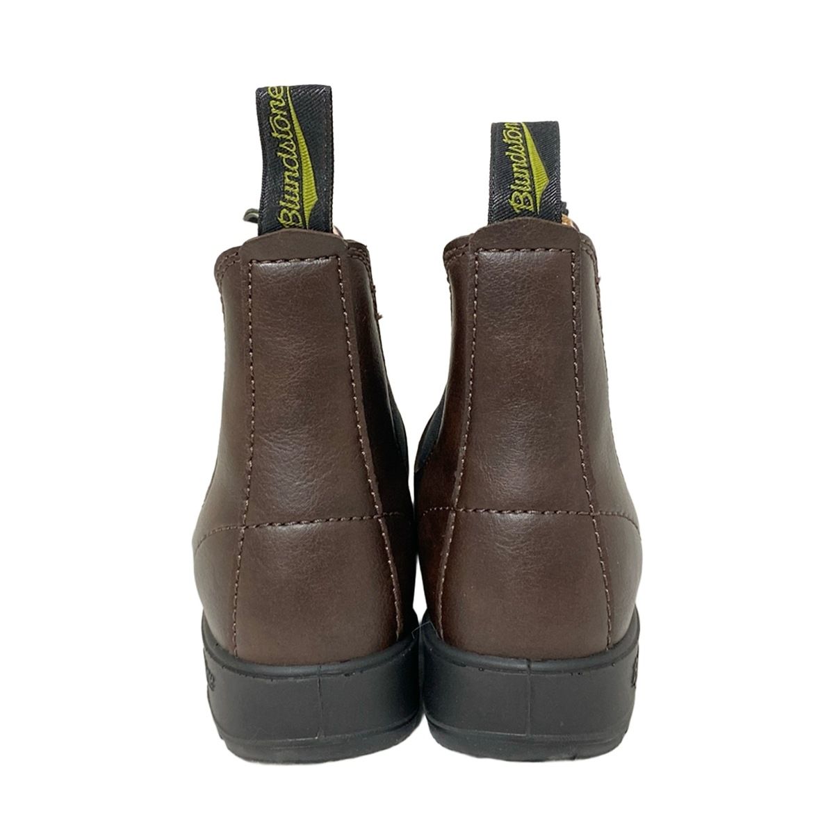 BLUNDSTONE ブランドストーン ショートブーツ 3 レディース - ダークブラウン サイドゴア レザー KIN-KAAI_COM