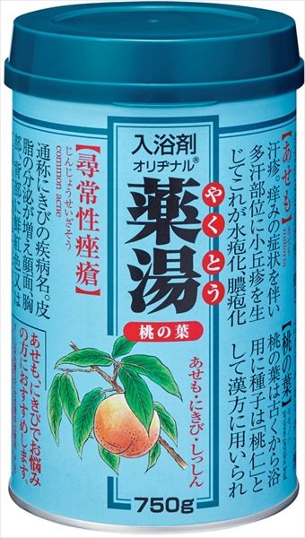 まとめ買い-12点セット オリヂナル薬湯 桃の葉 ７５０Ｇ オリヂナル 入浴剤