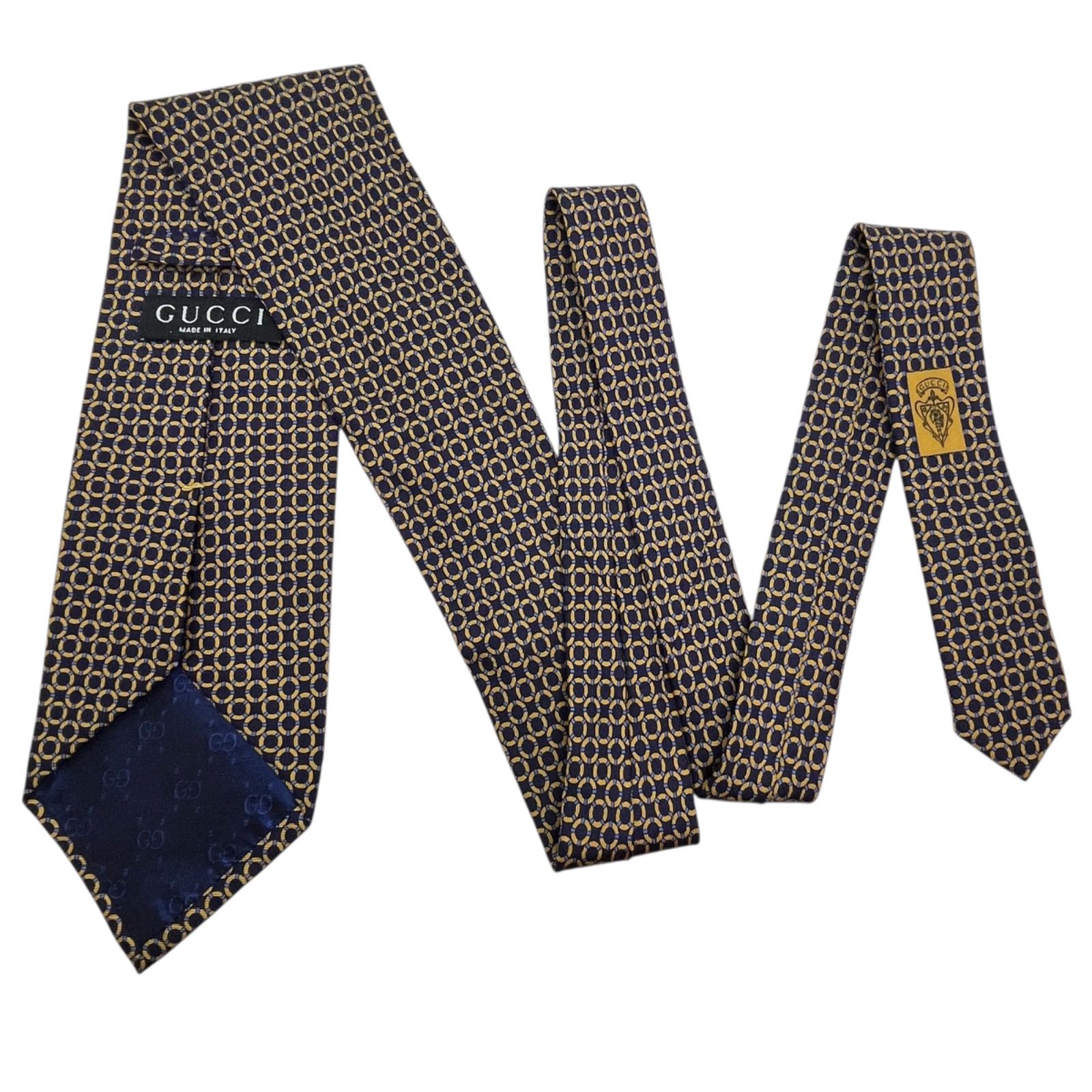 GUCCI ネクタイ(メンズ) GUCCI 【すぐに渡せるおしゃれなラッピング付!!】 グッチ