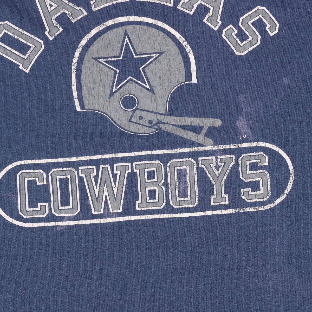 古着 80年代 チャンピオン Champion トリコタグ NFL DALLAS COWBOYS ダラスカウボーイズ スポーツプリントTシャツ  USA製/eaa308997