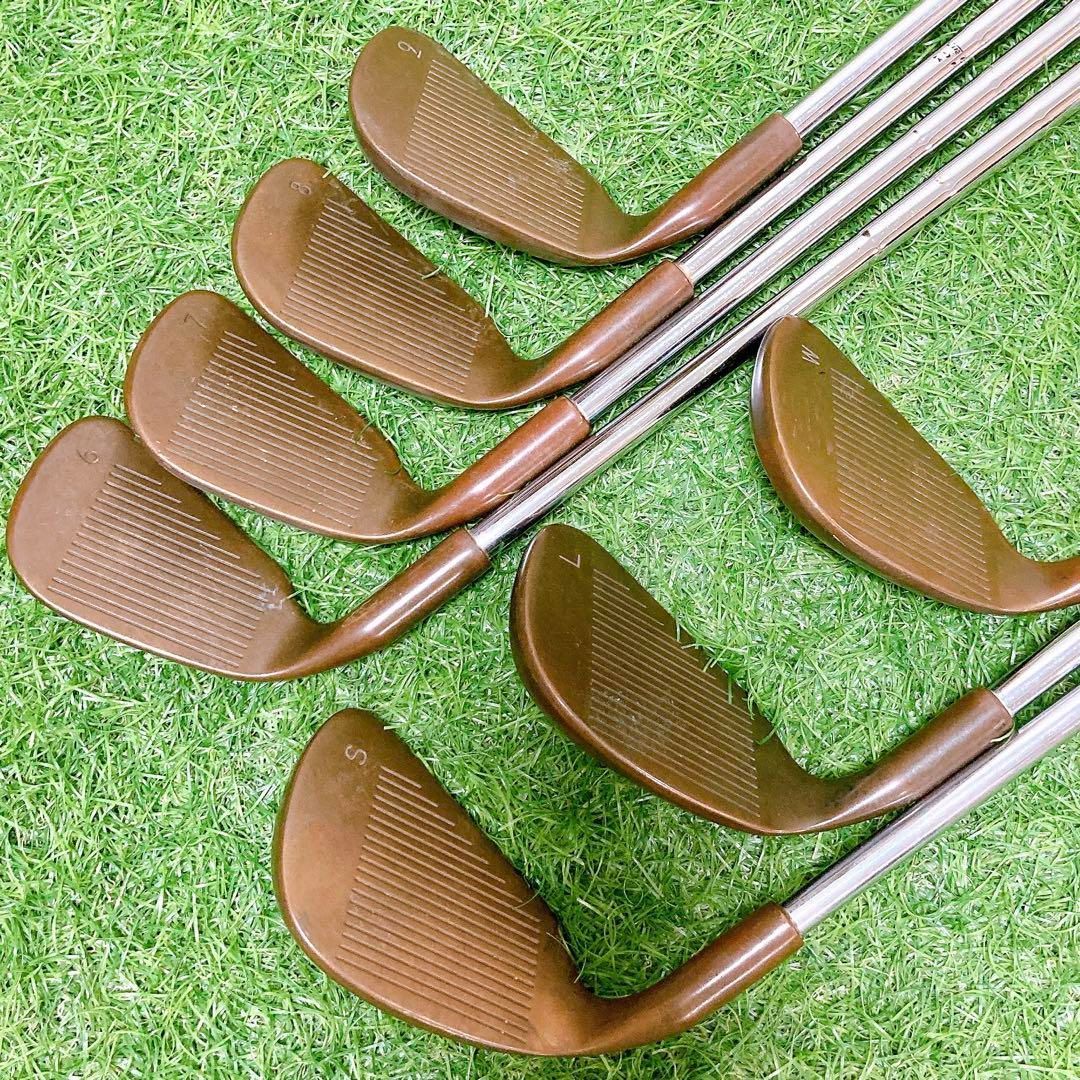 ベリリウムカッパー　ピン　赤ドット　ゴルフクラブ　メンズアイアン　7本 ベリリウムカッパー ピン 赤ドット ゴルフクラブ メンズアイアン 7本