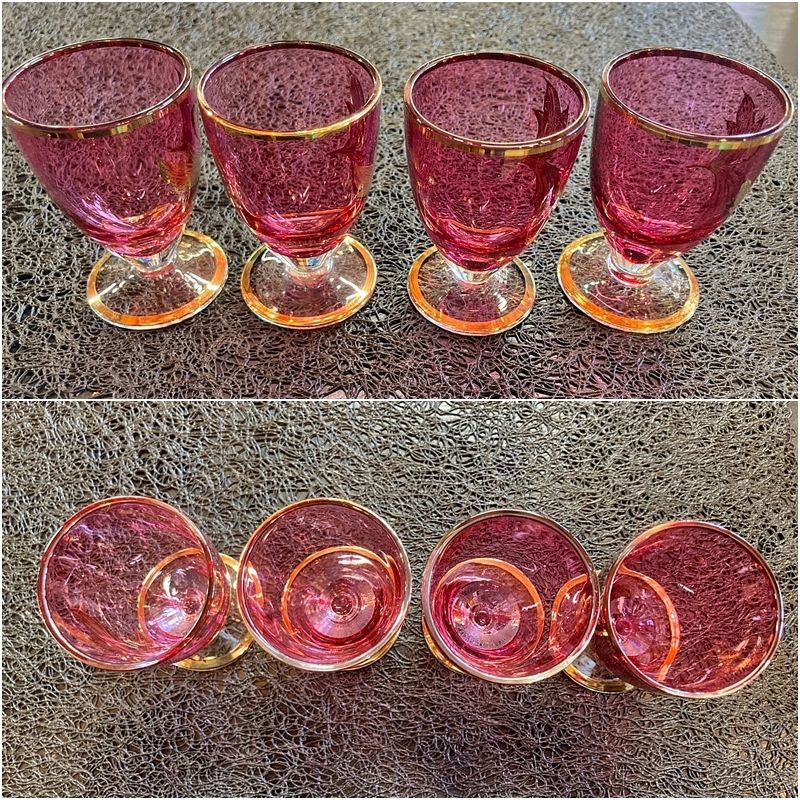 ボヘミアグラス bohemia 4客セット 小さめ グラス ボヘミアングラス 