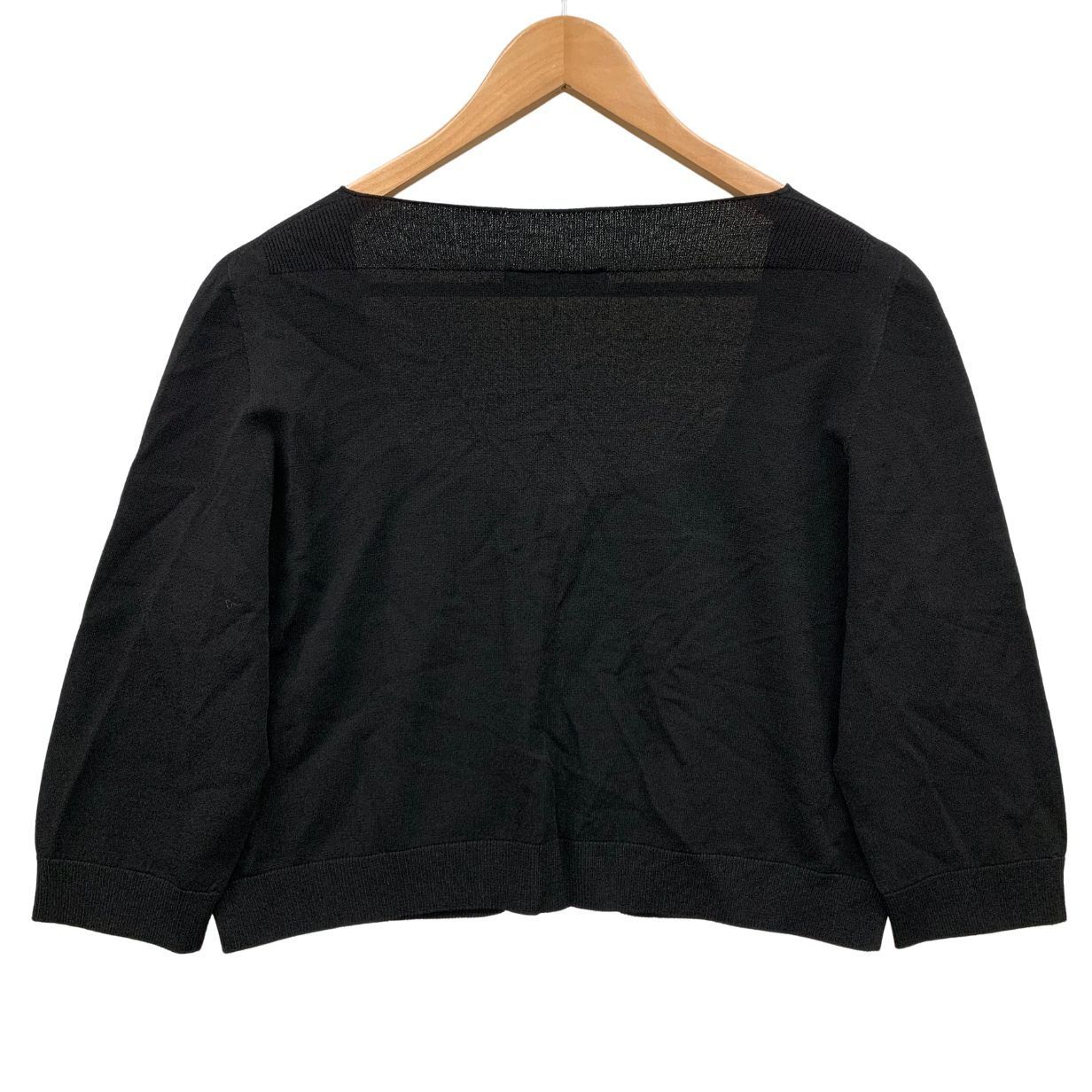 ブルマリン カーディガン レディース フロント ビジューボタン