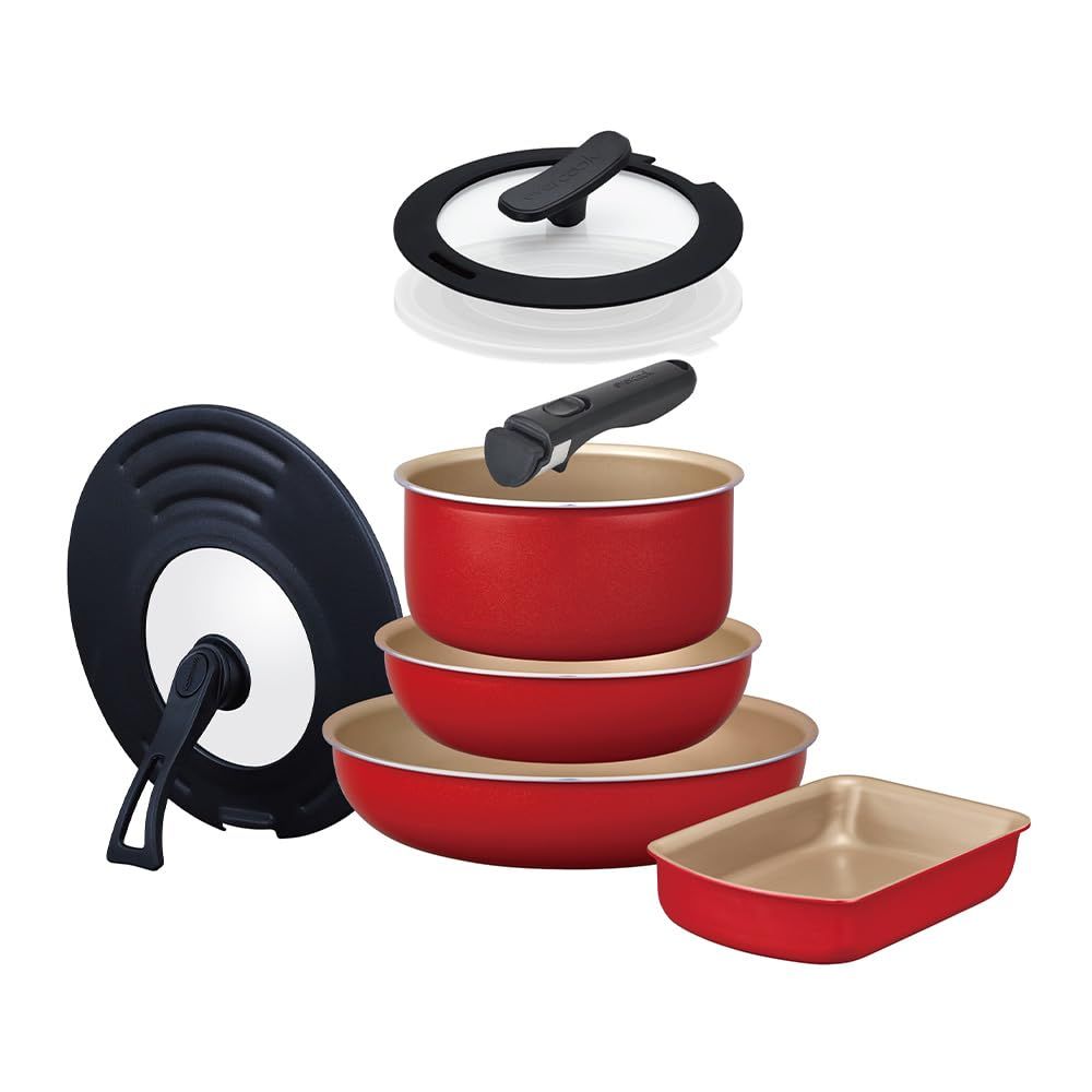 エバークック フライパンセット 8点セット IH対応 小売 ガス火対応