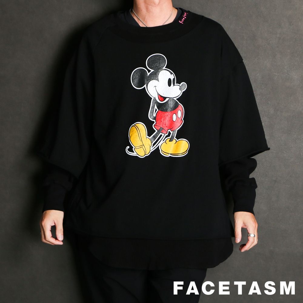 FACETASM LAYERD LONG TEE - Tシャツ/カットソー(七分/長袖)