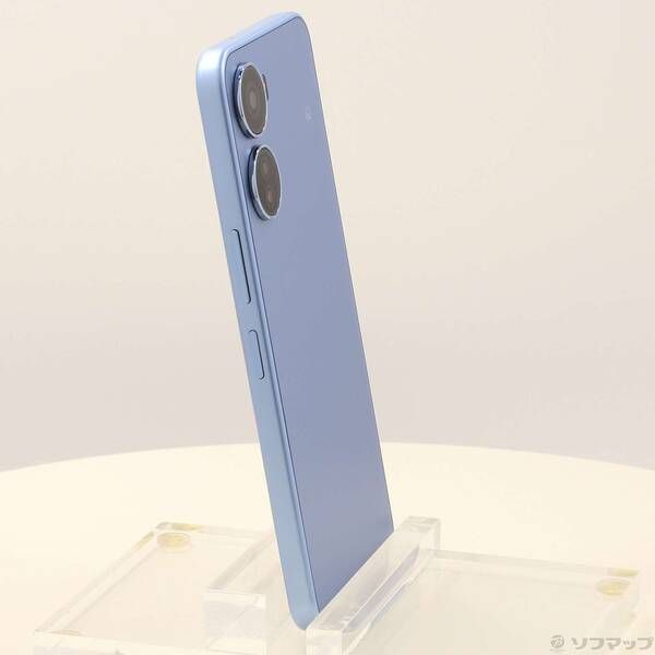 スマートフォン・携帯電話 〔品〕 Libero 5G IV 128GB ブルー ZESCD1 Y