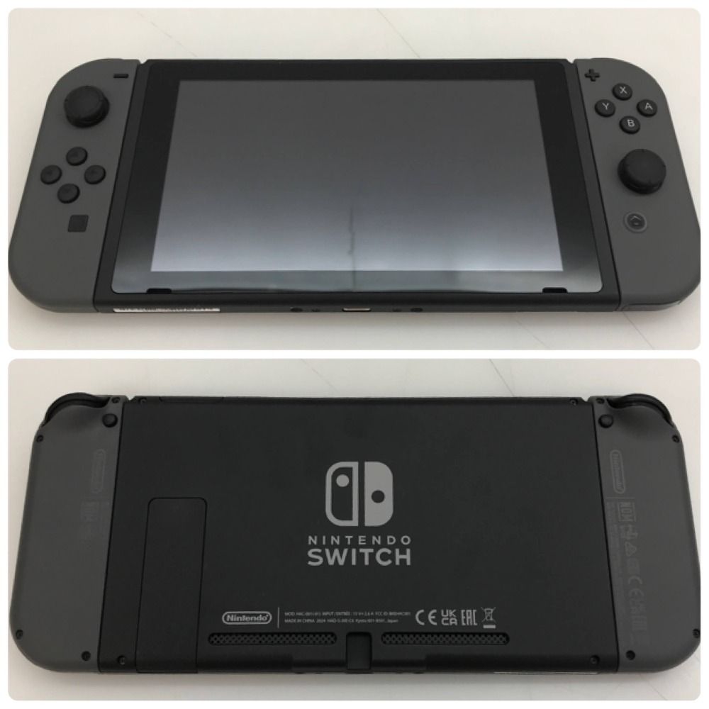 05w03188 【未使用品 SWITCH 本体】 NINTENDO SWITCH 新型 グレー ゲームハード 【中古品】 - メルカリ