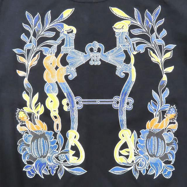 HERMES - HERMES エルメス カットソー カルトゥッシュ della cavalleria デッラ カヴァッレリア 24ss エルメス HERMES CARTOUCHE DELLA CAVALLERIA T-SHIRT