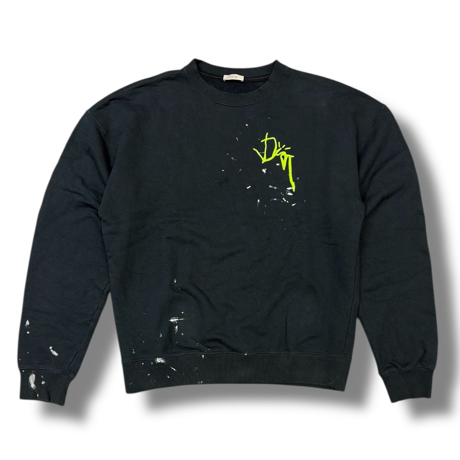 6090【人気XLサイズ】ディオール×カクタスジャック‪☆刺繍ロゴスウェット‬