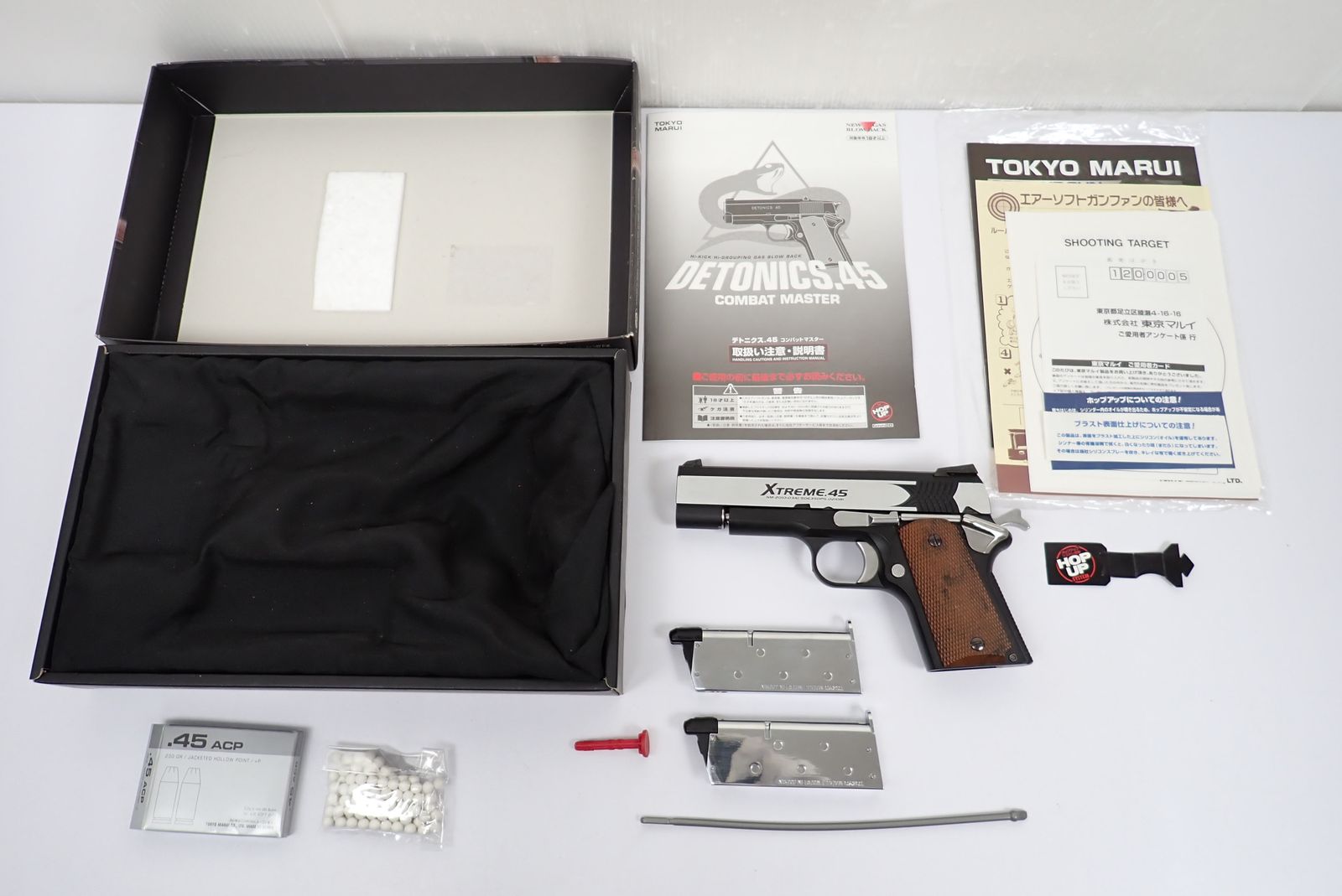 限界のお値下げDETONICS .45 COMBAT MASTER モデルガン 東京マルイ デトニクス.45 コンバットマスター DETONICS .45