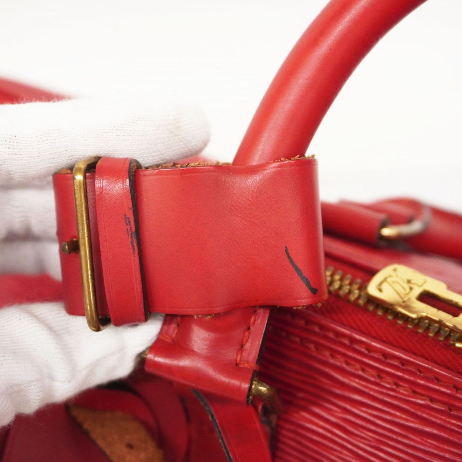 LOUIS VUITTON キーポル45M42977　エピカスティリアンレッド LOUIS VUITTON ルイ・ヴィトン ボストンバック キーポル45