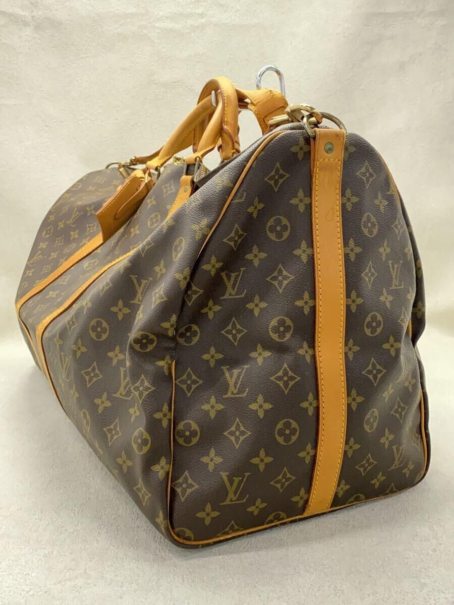 LOUIS VUITTON M41412 キーポル・バンドリエール60_モノグラム・キャンバス_BRW PVC ブラウン - メルカリ