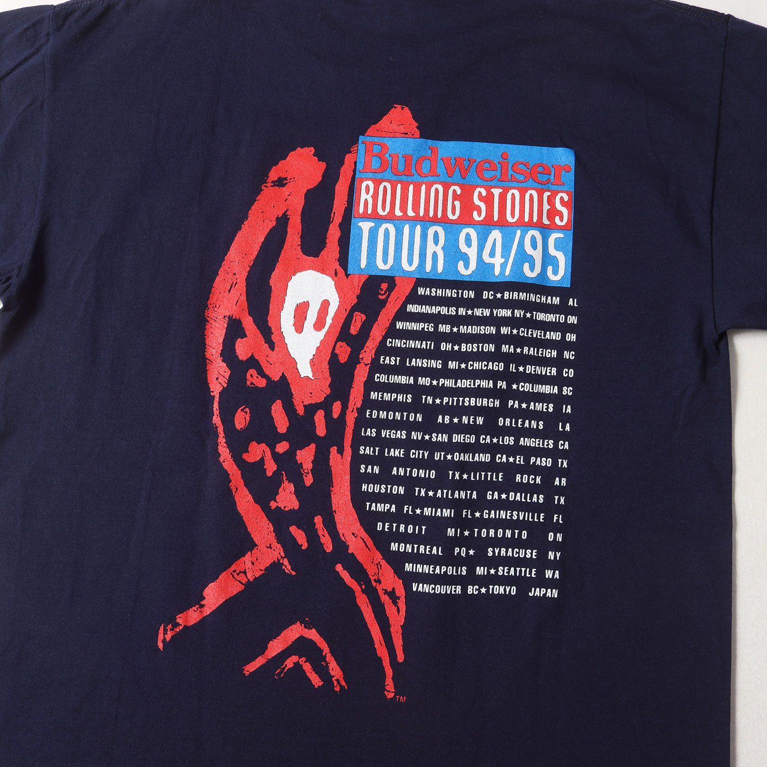 Vintage Music Item Tシャツ サイズ:L / 90s The Rolling Stones 