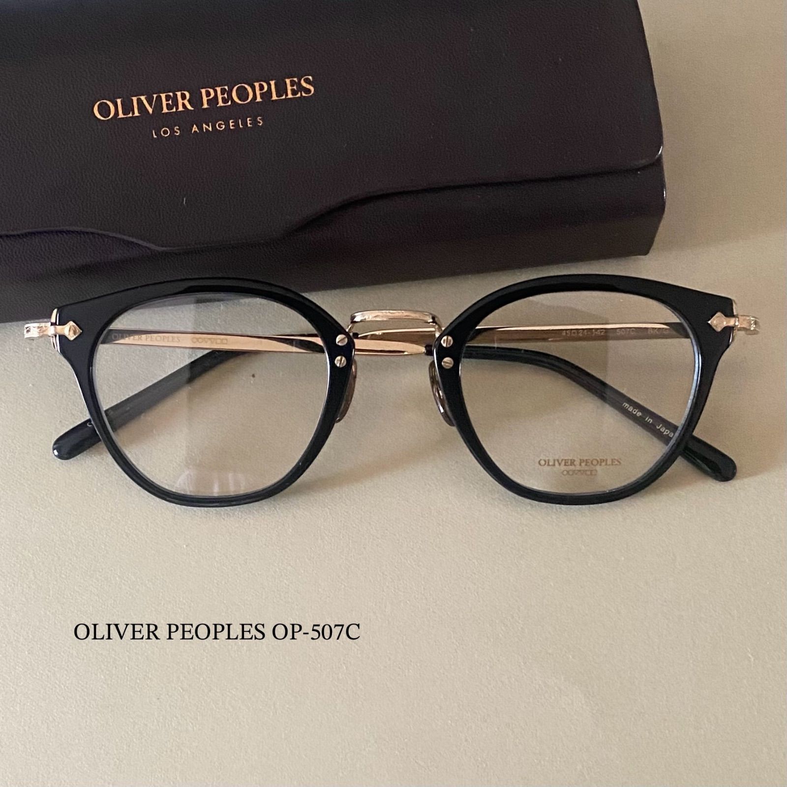 OV363 新品 OLIVER PEOPLES OP-507C オリバーピープルズ メガネ - メルカリ