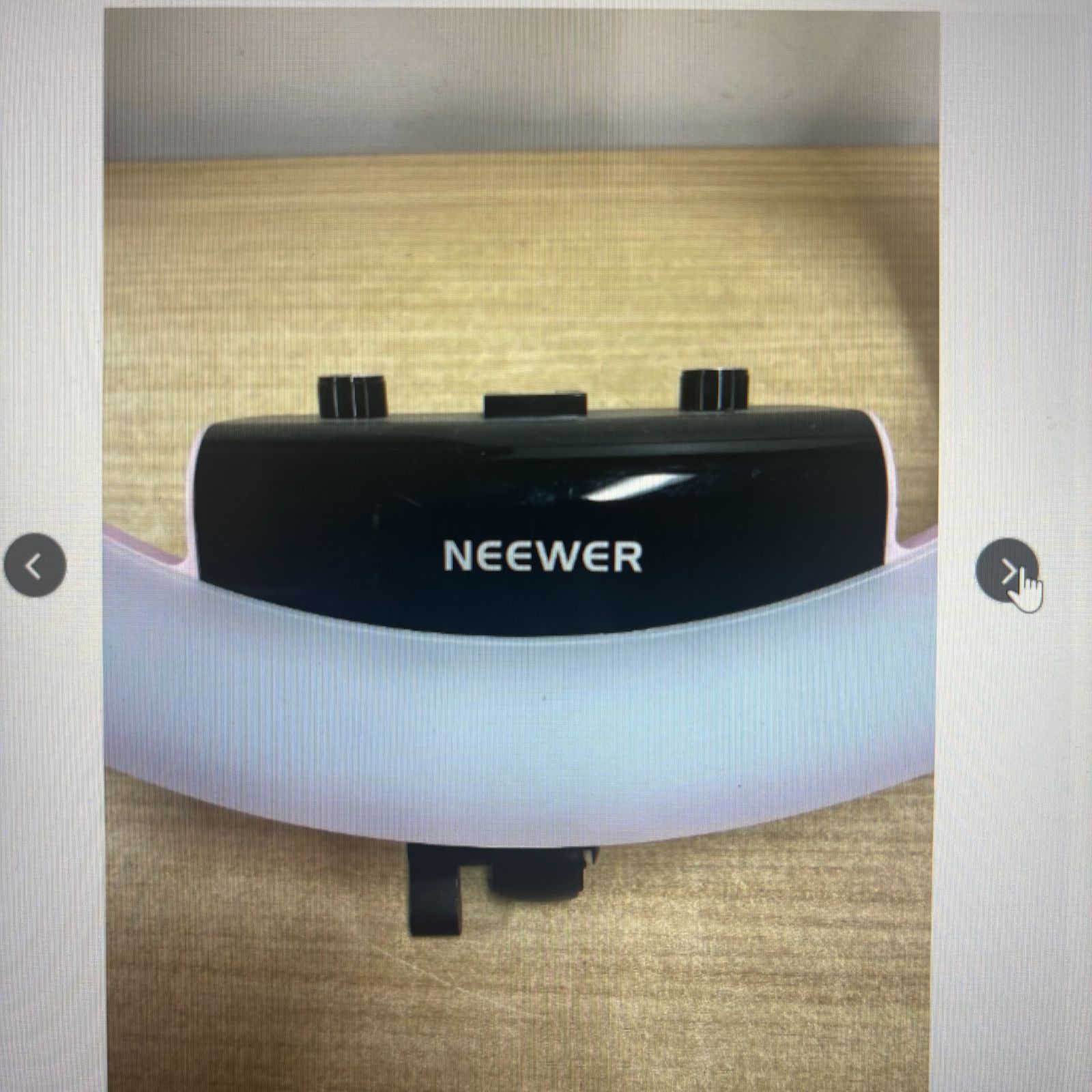 NEEWER ニーワー RP18 LED リングライト 三脚セット 明るさ調整可能 色