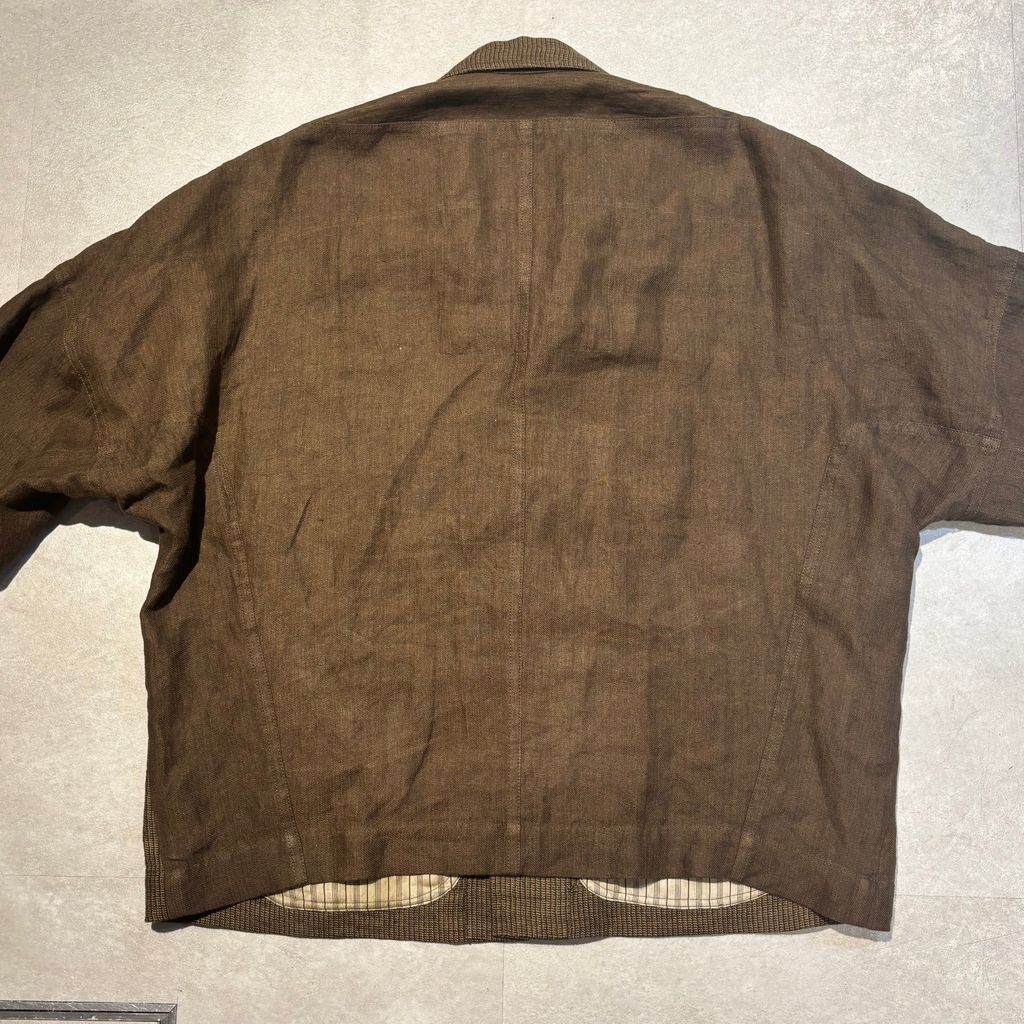 ZIGGY CHEN ジギーチェン 24SS OVERSIZED TWO FACE WORKERS